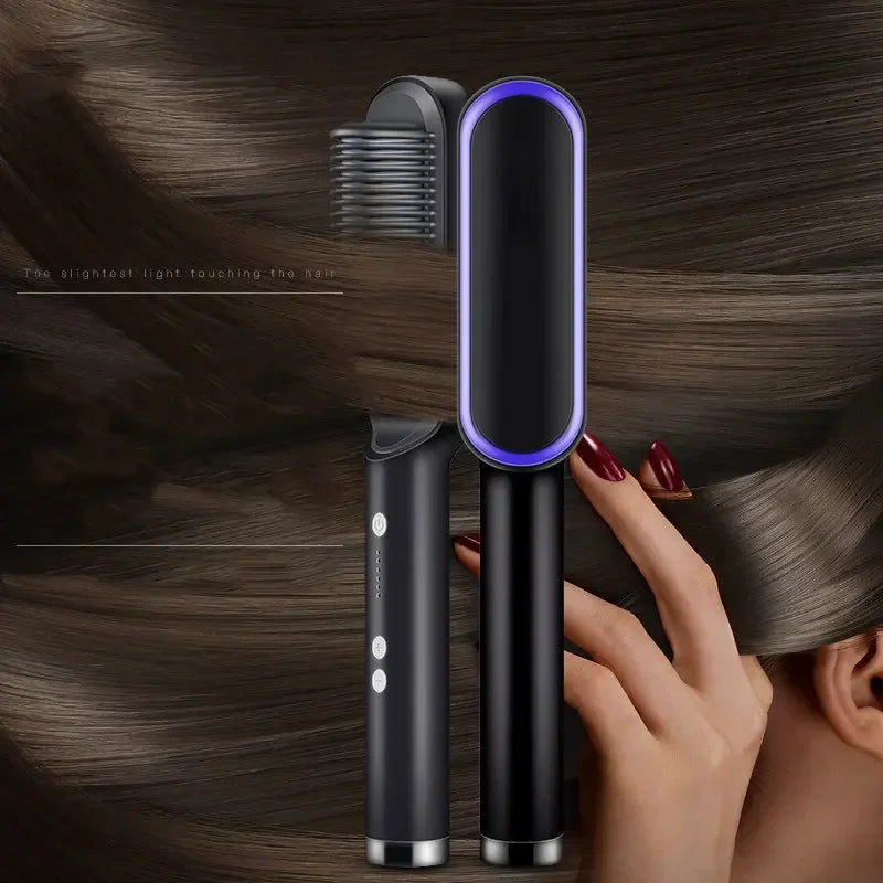 Thermostatic Hair Straightening Comb