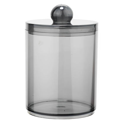 Transparent acrylic cotton swab storage box for makeup tools