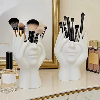 Boho glam makeup holder