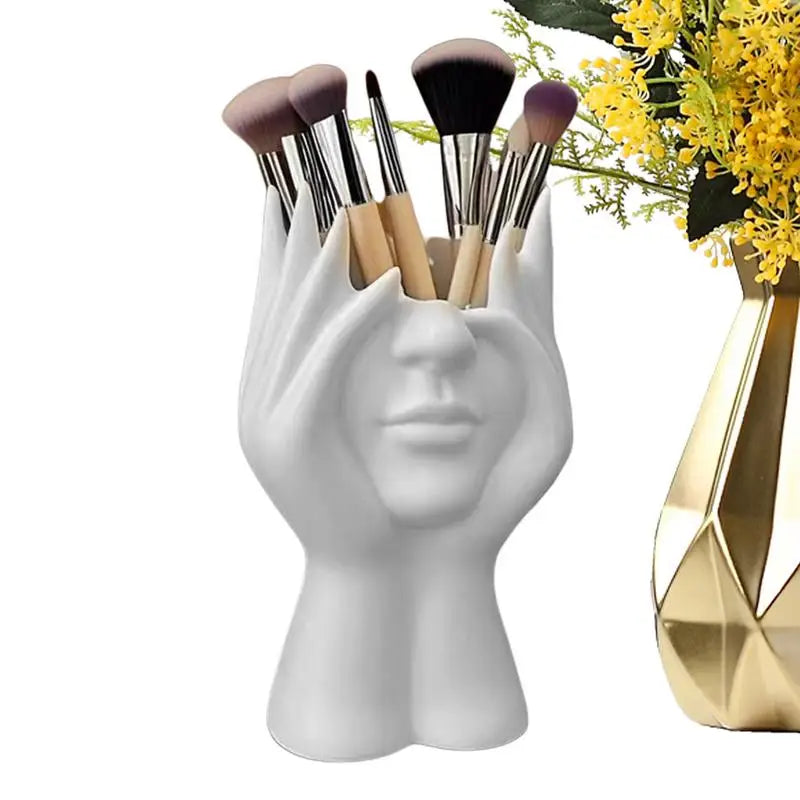 Boho glam makeup holder