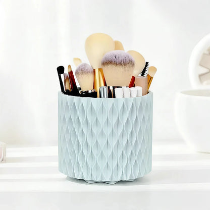 Multi-functional cosmetic storage organizer for desktop and bathroom